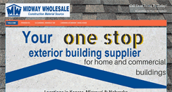 Desktop Screenshot of midwaywholesale.com