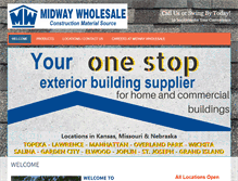 Tablet Screenshot of midwaywholesale.com